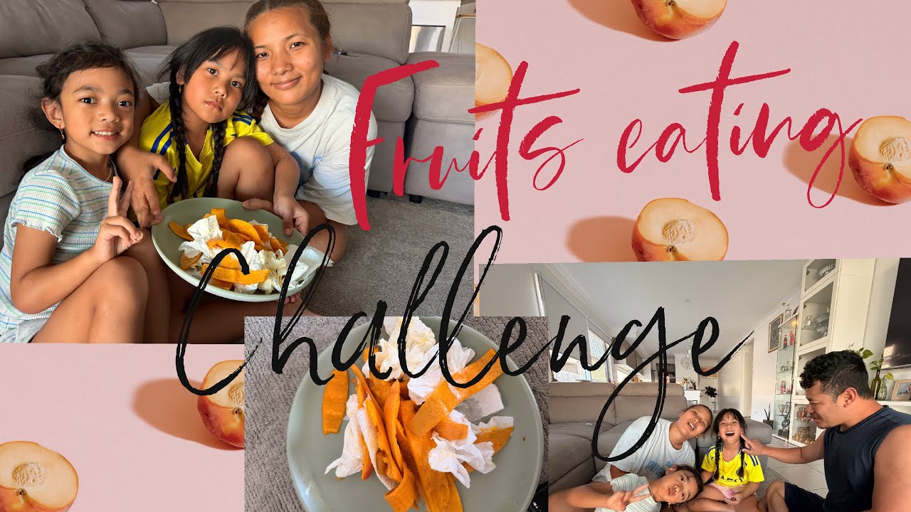 Another food challenge/ fruits challenge 