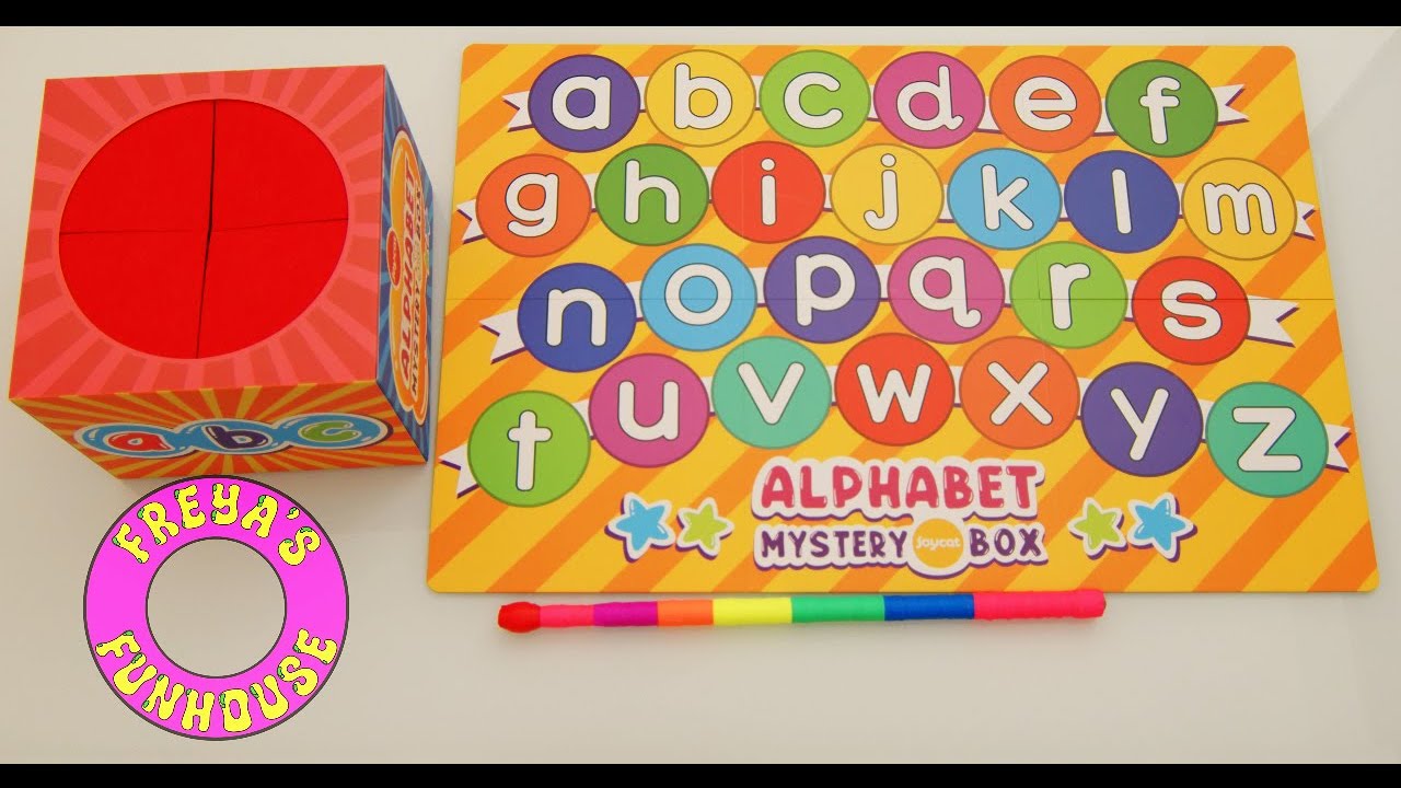Learn Your ABC's with the Alphabet Mystery Box! Part 2! 