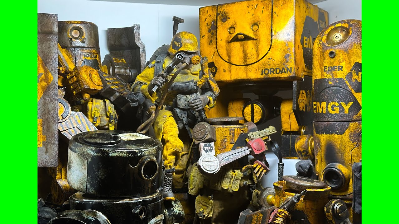 ThreeA 3A & Underverse Ashley Wood Collection // 04.2025 // 1/6 Figure display