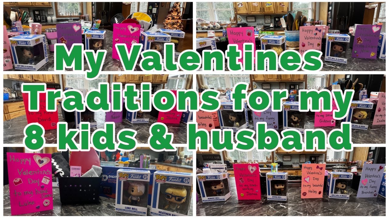 VALENTiNES GIFTS FOR MY 8 KiDSZ 🥰❤️