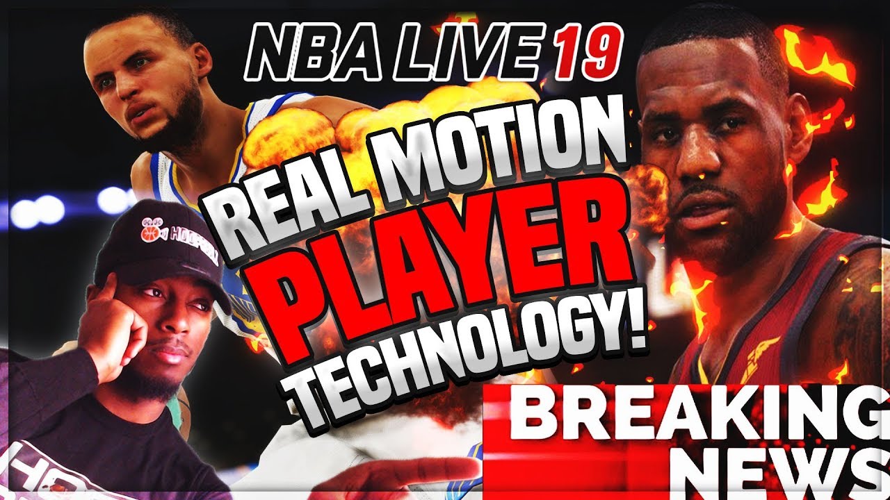 *NBA LIVE 19* HUGE NEW Real Motion Technology To Make Their Gameplay Smoother THAN NBA 2K19