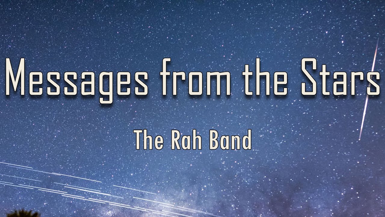 The Rah Band - Messages from the Stars (Lyrics) | fantastic lyrics