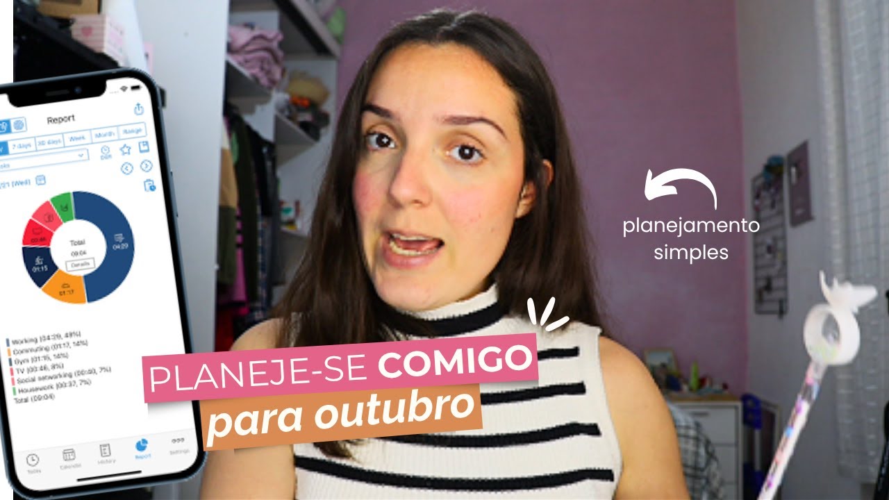 PLANEJE-SE COMIGO OUTUBRO | Reunião mensal comigo mesma