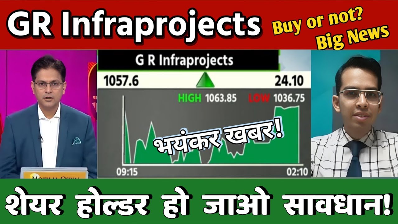 GR Infra Projecta share latest news | gr infra stock analysis | Gr infra share price target 🎯