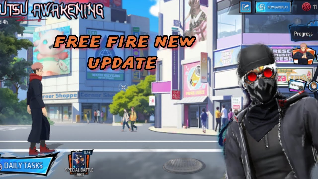 FREE FIRE NEW UPDATE JUTSU 