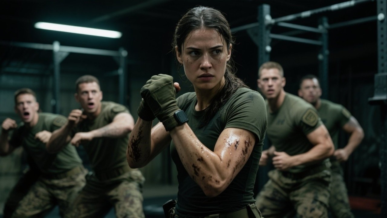 Los cadetes se burlaron de la chica nueva, hasta que se dieron cuenta de que había sido entrenada