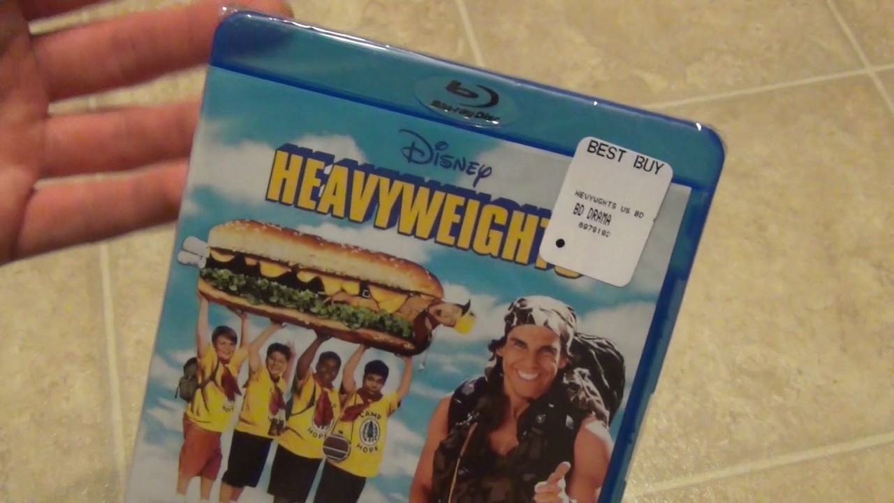 Disney's Heavyweights Blu-Ray Unboxing