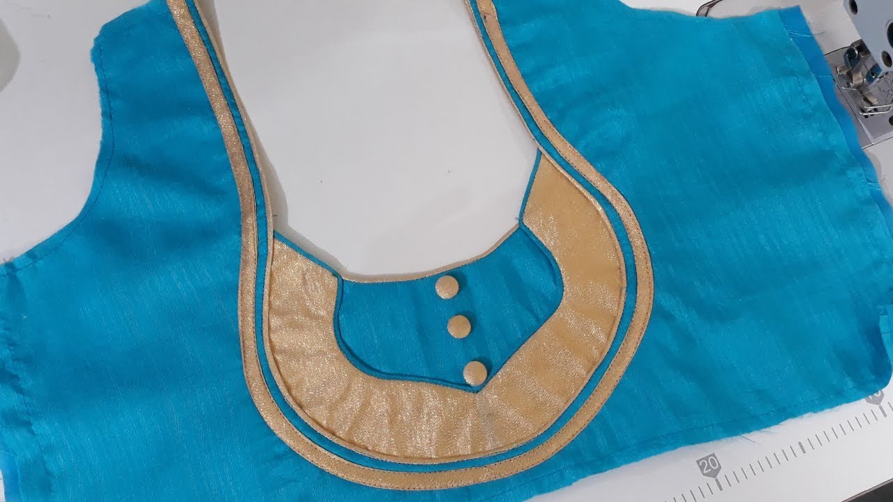 Easy and beautiful blouse design/blouse design/by akanksha fashion
