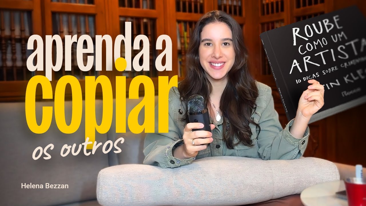 Pare de tentar ser original e aprenda a roubar como um artista