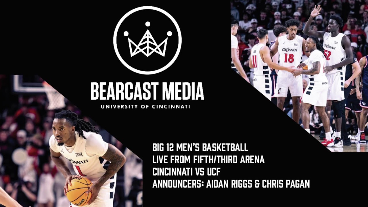 Cincinnati vs UCF | Big 12 Men's Basketball | AUDIO ONLY