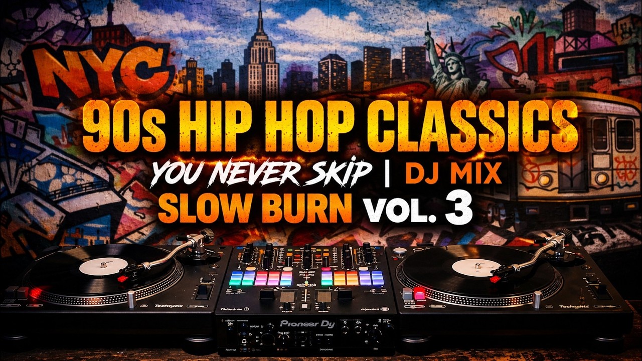 Slow Burn Vol. 4 – 90s Hip Hop Classics You Never Skip | DJ Mix