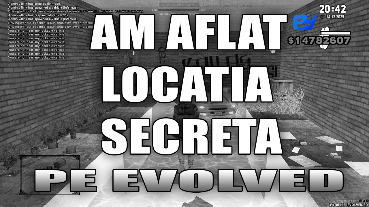 AM INTRAT PE EVOLVED SI AM AFLAT LOCATIA SECERTA