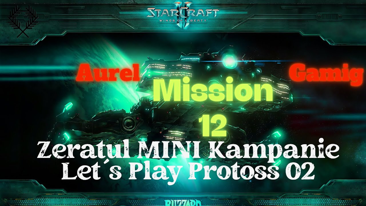 Starcraft 2 WoL Mission 12 Zeratul Mini-Kampanie 02 – Epische RTS-Story in 4K (Aurel Let’s Play)-dt.
