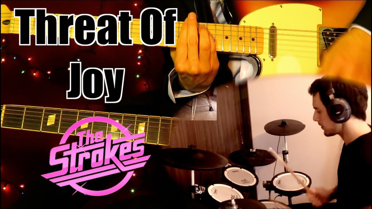 Threat Of Joy - The Strokes ( Guitar Tab Tutorial & Cover ) | Jorge Orellana & Juanjo Bascuñán