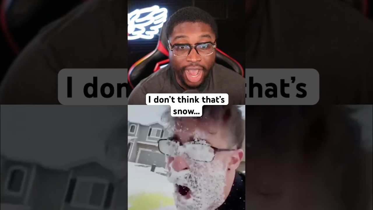AYO&hellip; What Is He DOING?! 😳❄️