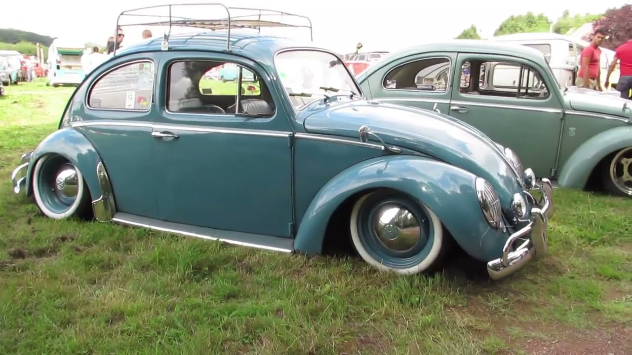 1959 vw beetle blue @ lessines 2013