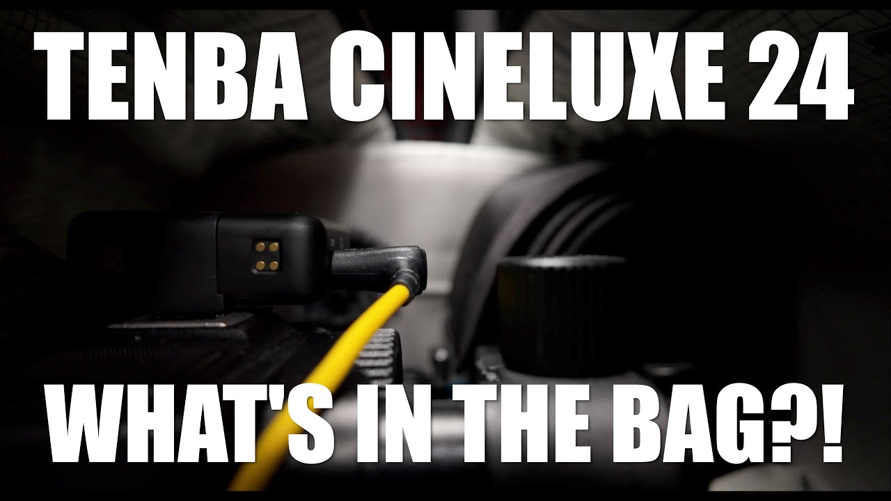 Tenba Cineluxe 24 Shoulder Bag | What's In My Camera Bag (2023/2024) | Sony FX6 and FX3