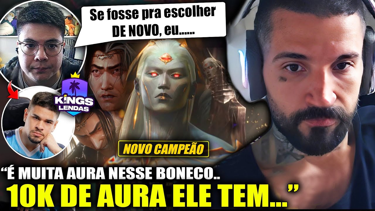 BrTT reage ao Trailer do NOVO CAMPE&Atilde;O! EsA se ARREPENDEU do seu time no KINGS LENDAS?!