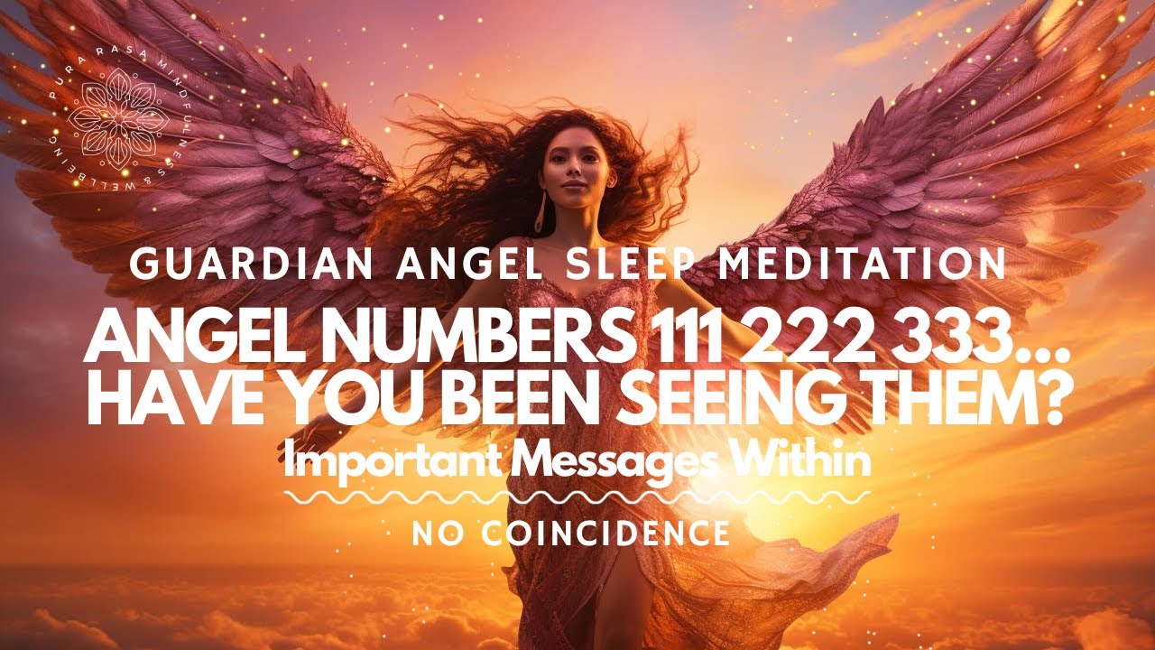 🪽 Important Message Guardian Angel 🪽 Sleep Meditation, No Coincidence 🙏🏼🤍