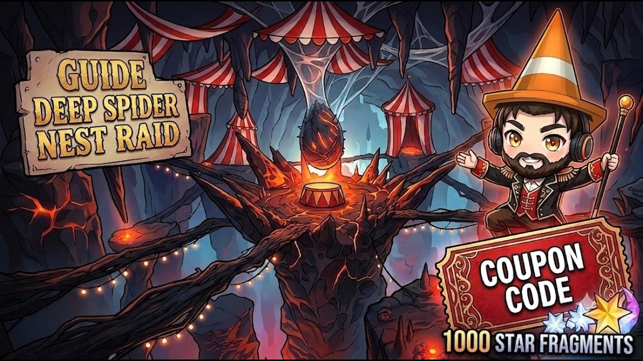 Deep Spider Nest Raid Guide - FREE COUPON! [Seven Deadly Sins: Origin]