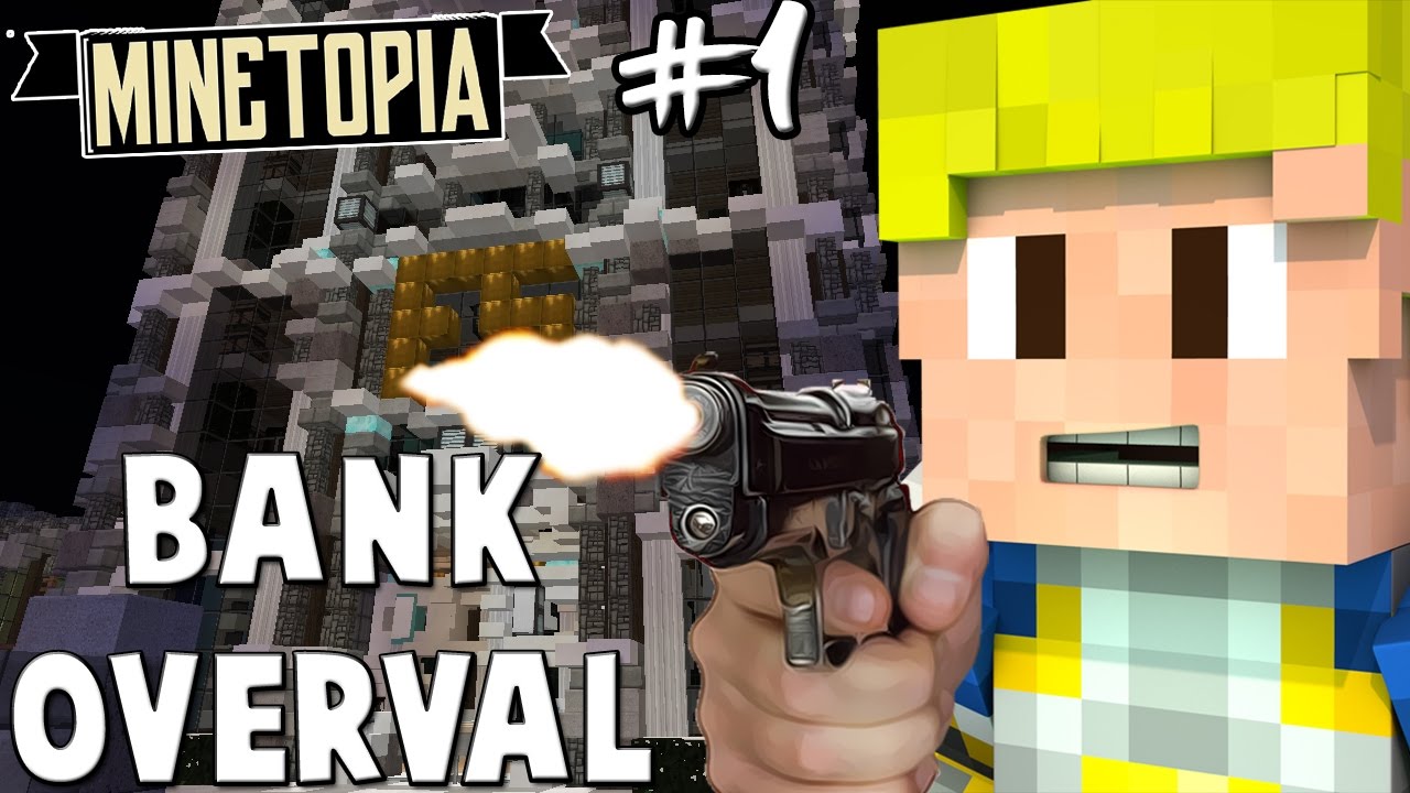 GRAYDALE BANK OVERVALLEN - Minetopia Roleplay #1