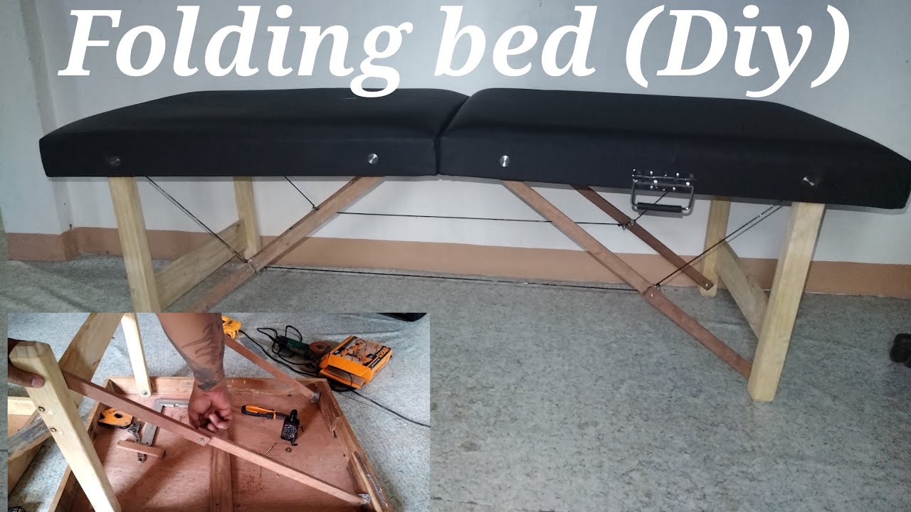 [ diy folding bed ] paano gumawa ng folding tattoo bed 🛌