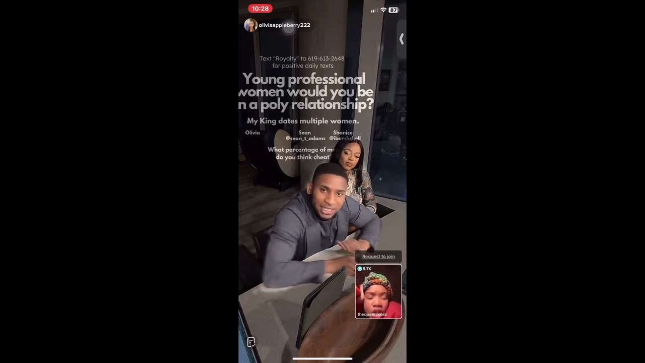 Sean, Shanice & Olivia gets questioned by TheQueenLeora 🐐