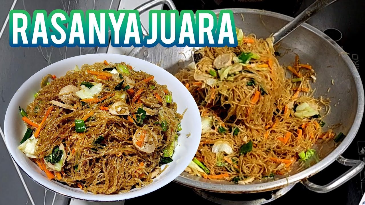 Resep bihun goreng yang super enak dan simpel 
