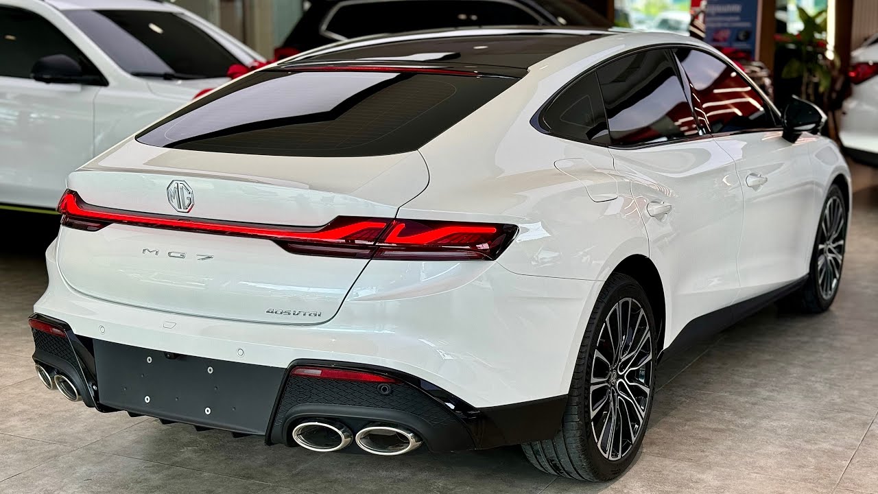 2025 MG 7 Sport - 1.5L Turbo Sport Car | White Exterior and Interior Walkaround