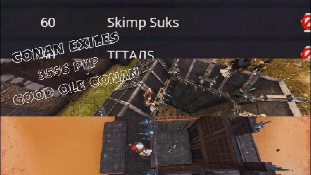 Conan Exiles - PVP 3556 Official Beautiful Toxic Server #conanexiles #PVP #gaming