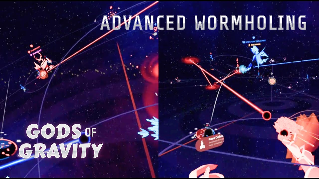 Advanced Wormholing - Gods of Gravity VR on the Meta Quest
