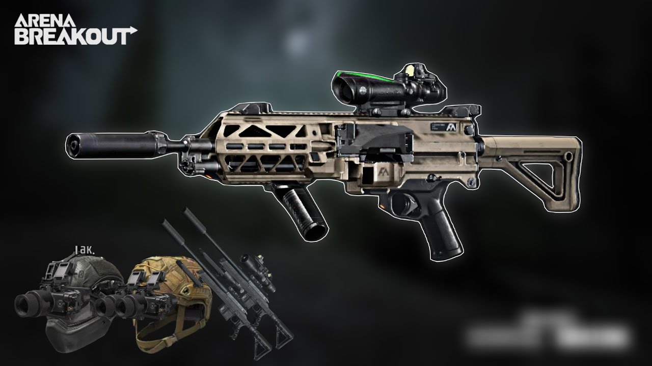 An unrealistically powerful machine gun that destroys everyone in its path | Arena breakout
