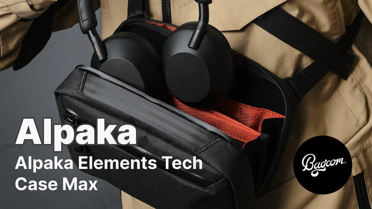 Обзор сумки Alpaka Elements Tech Case Max