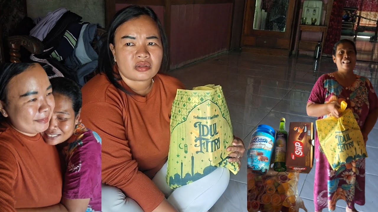 HAMPERS DARI LEK NGATINI ,UCAPAN TERIMAKASIH ,WES AAA LEKK OJO NANGISS