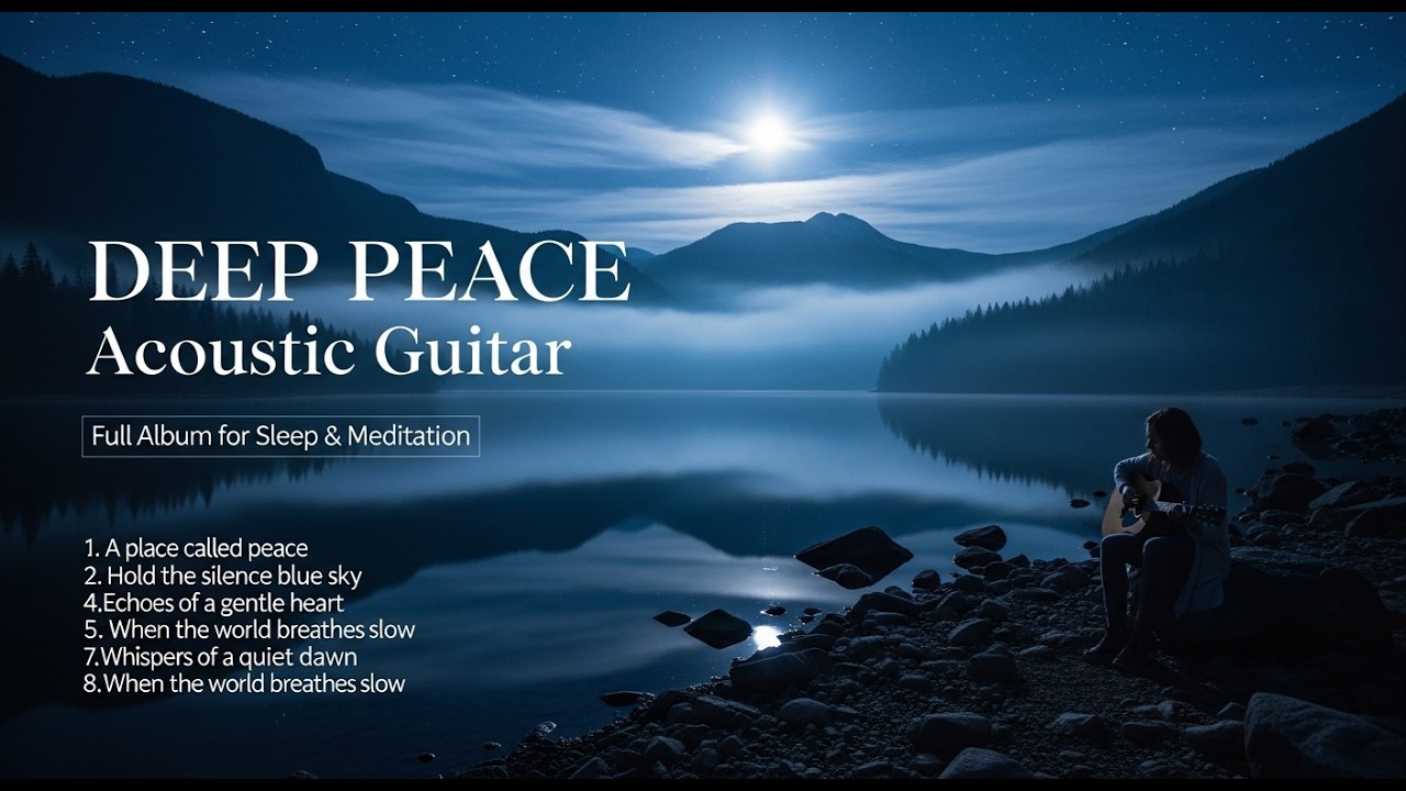 Deep Peace Acoustic Guitar — Full Album for Sleep & Meditation