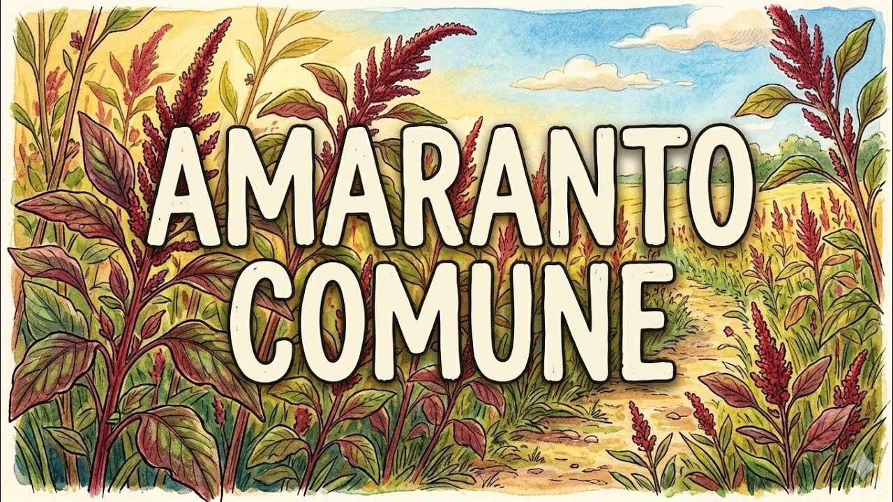 AMARANTO COMUNE - Amaranthus retroflexus L. Amaranthaceae