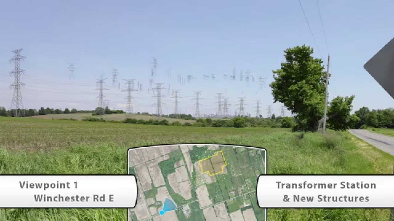 Clarington Transformer Station - Visual concept