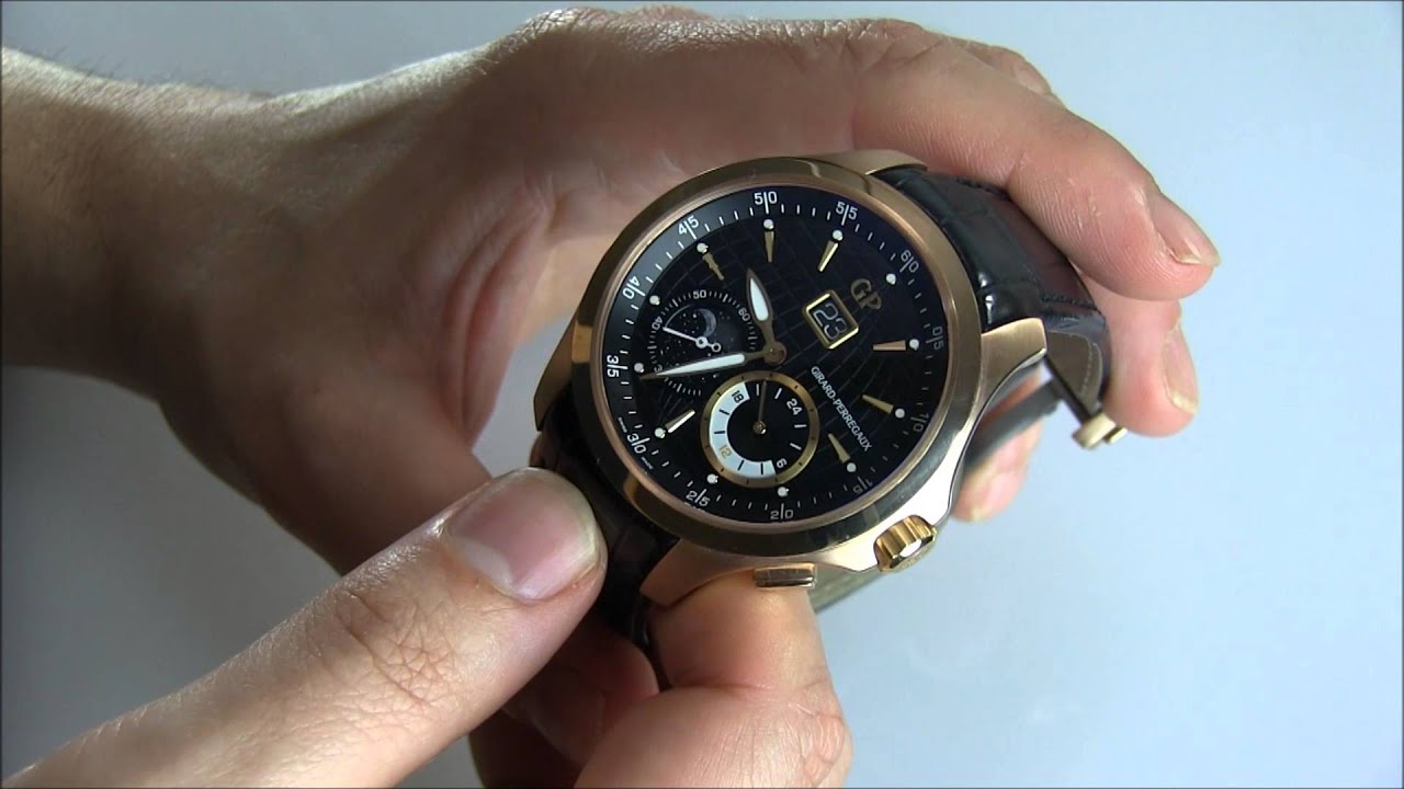 Girard-Perregaux Traveller Moon Phases And Large Date Watch Review | aBlogtoWatch