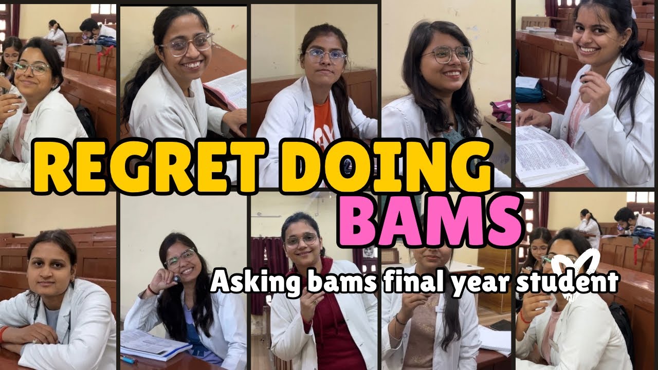 Asking BAMS STUDENT, Do They Regret Doing BAMS !? #BAMS #Ayurveda #vlog 