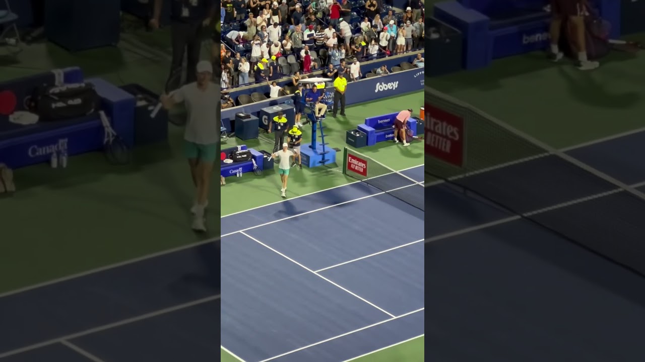Sinner marches onto the NBO final in Toronto, 2023 #canada #nbo #tennis #toronto #atptour #atp