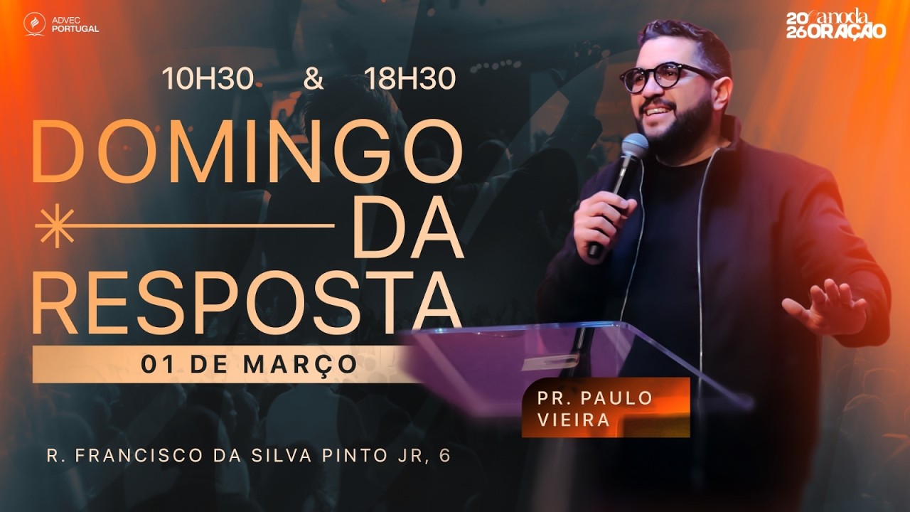 Domingo da Resposta - Noite | ADVEC Portugal | 01/03/2026