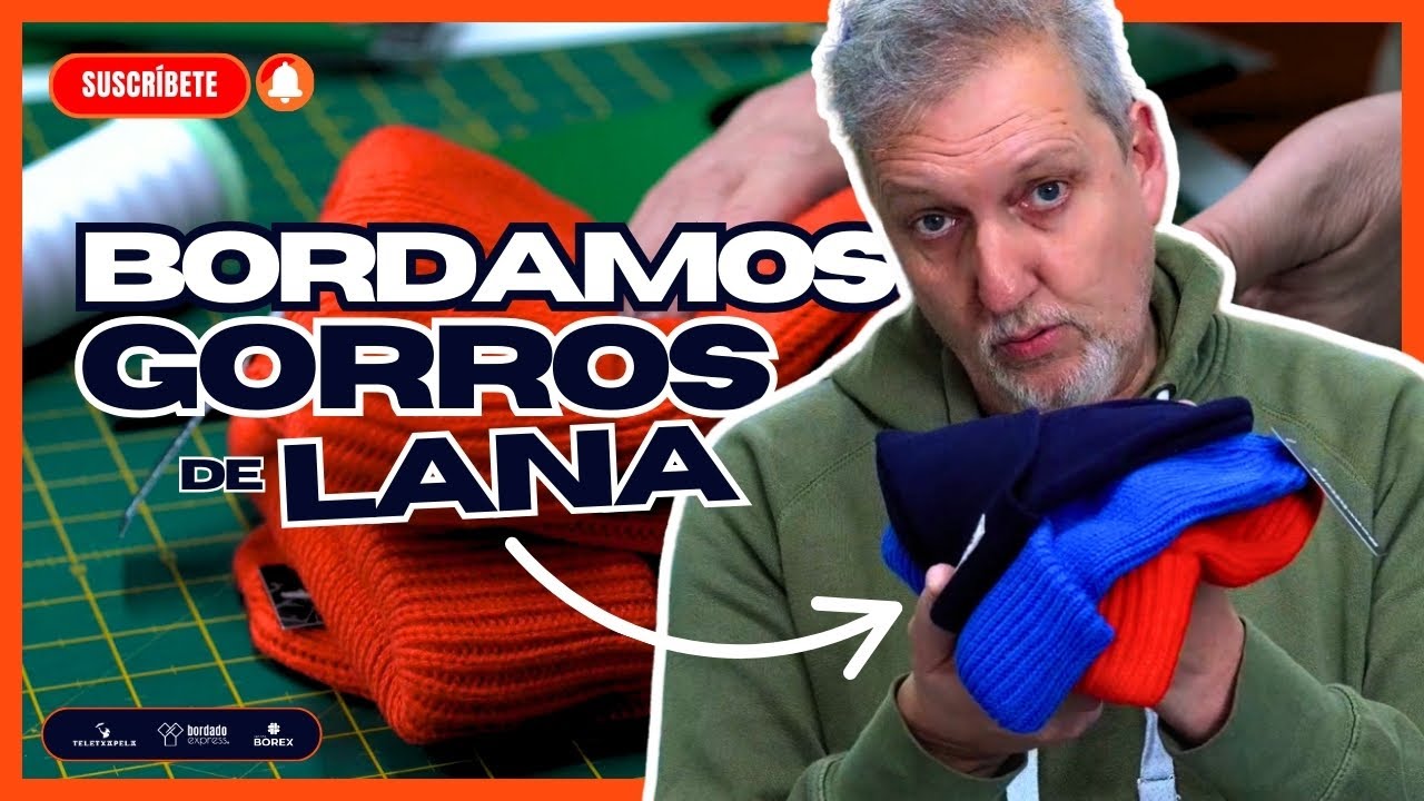 C&oacute;mo Bordar Gorros de Lana (o de Punto) SIN ERRORES - T&Eacute;CNICA DEFINITIVA 🥇