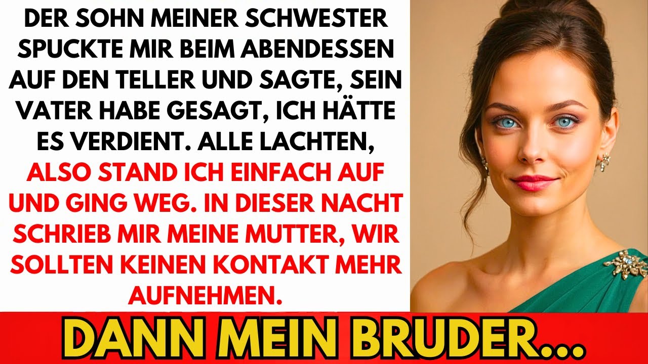 Der Sohn Meiner Schwester Spuckte In Meinen Teller Und Sagte: 