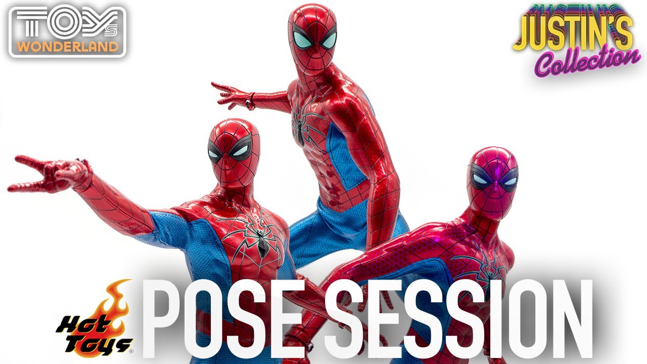 Hot Toys Spider-Man PS4 / PS5 Spider Armor MKIV Pose Session
