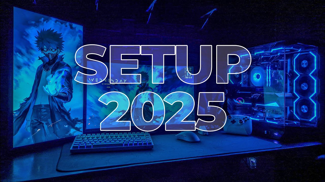 Meu SETUP GAMER 2025 completo e finalizado !