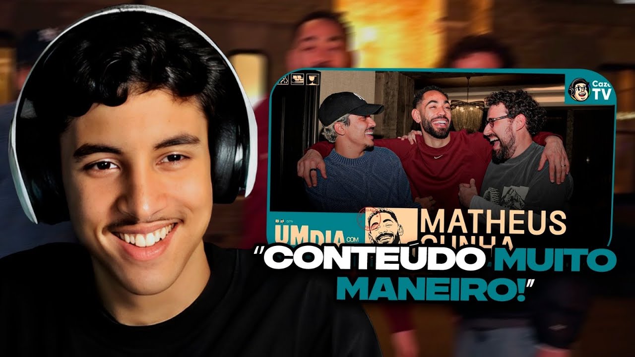 RENATO REAGE: UM DIA COM MATEUS CUNHA! BELTR&Atilde;O E CHICO MOEDAS PASSAM MAL DE RIR COM CRAQUE DO UNITED