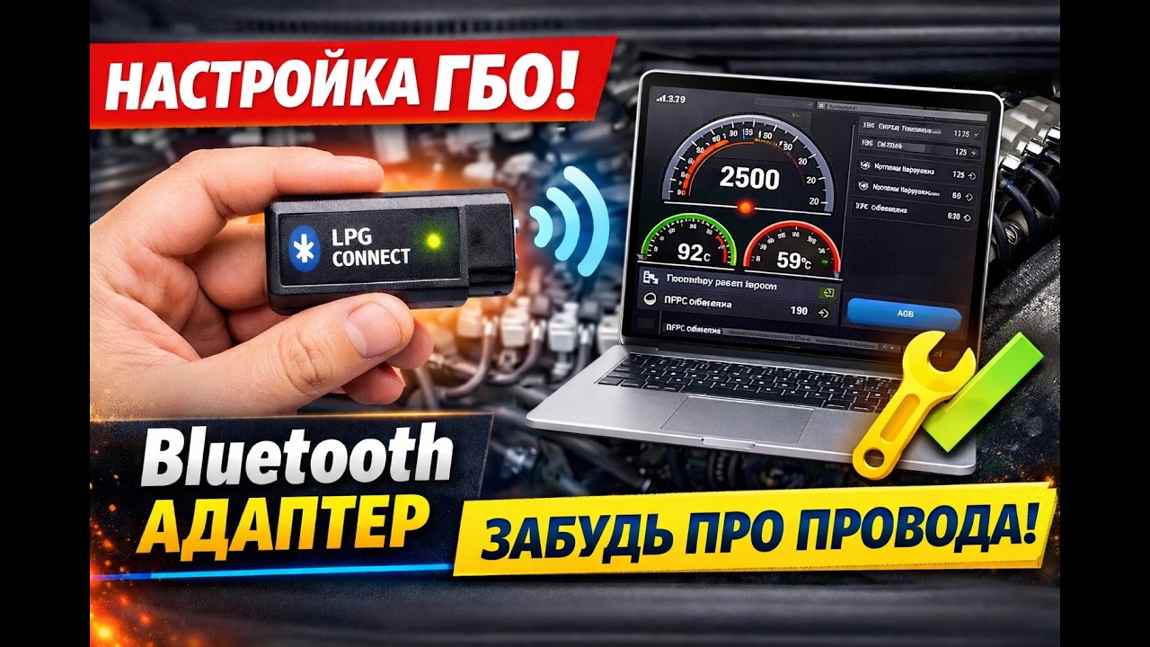 Один адаптер для всех ГБО 🔥 Универсальный Bluetooth интерфейс Novacar