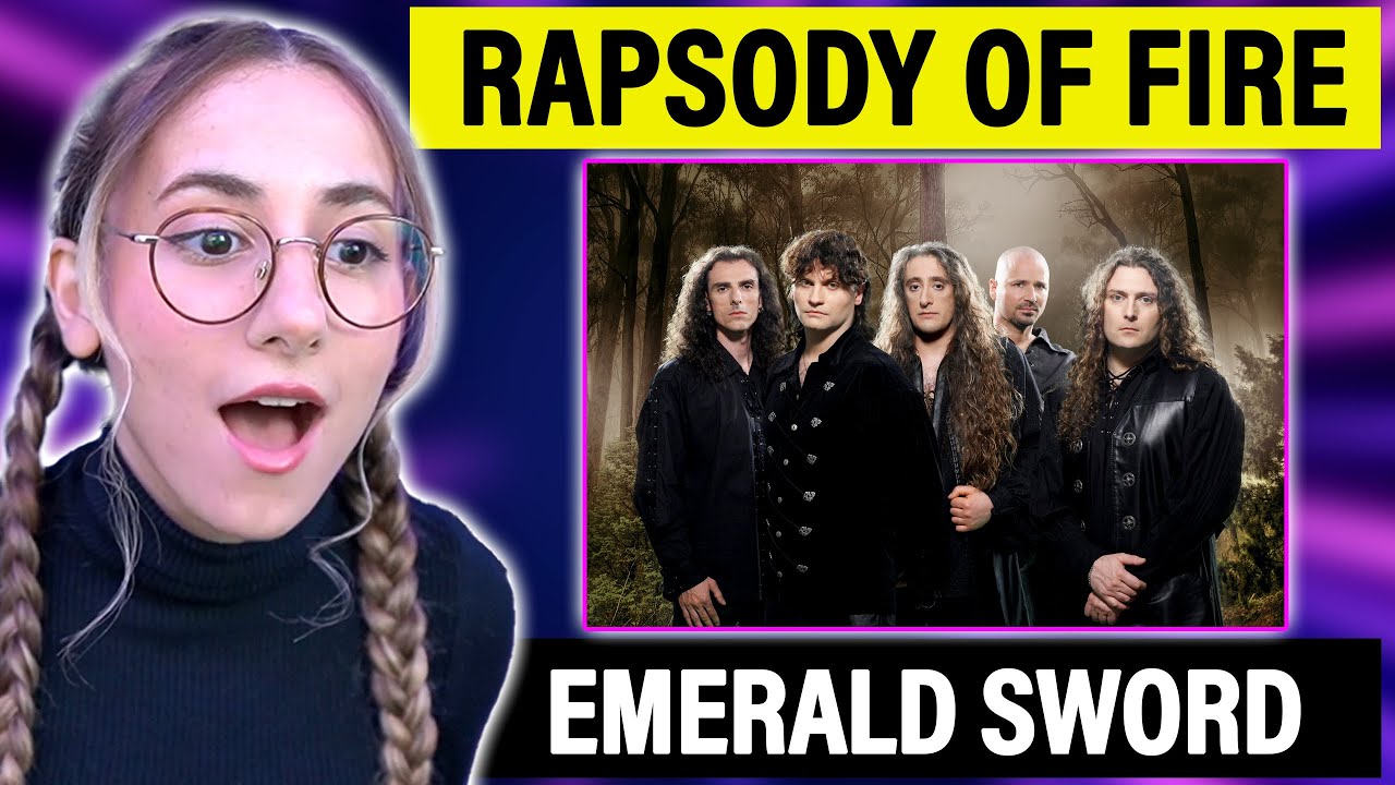 Rapsody of Fire   Emerald Sword | Singer Musician - Reaction Analysis