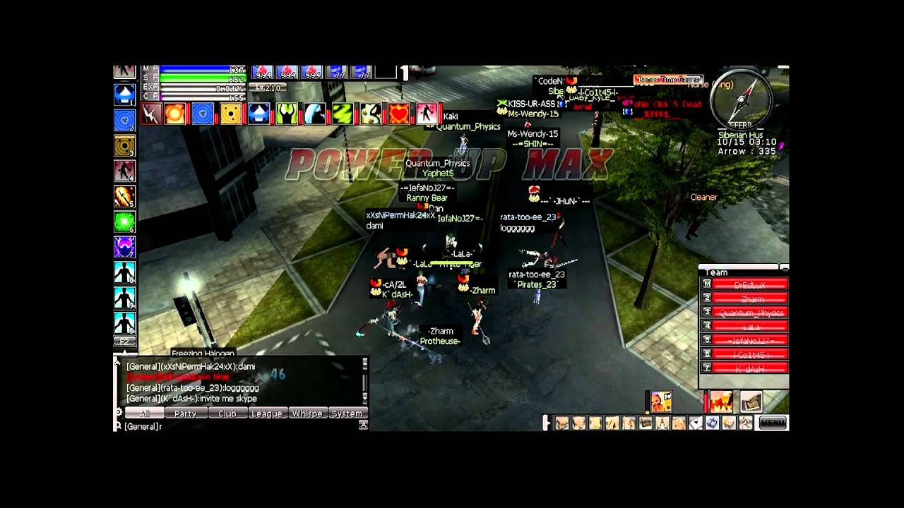 ran online havoc server pk mode....