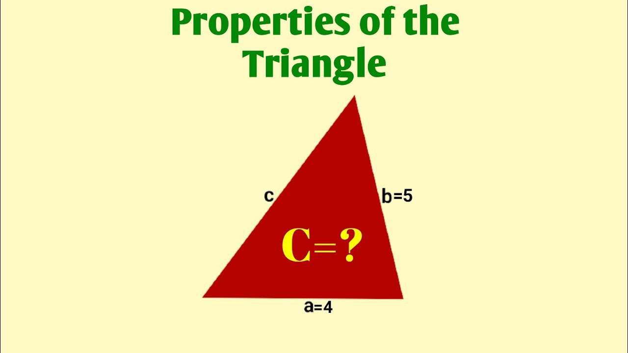 Properties of the triangle 🔥| Geometry concepts and tricks| formulas & Theorems #logicxonomy #shorts